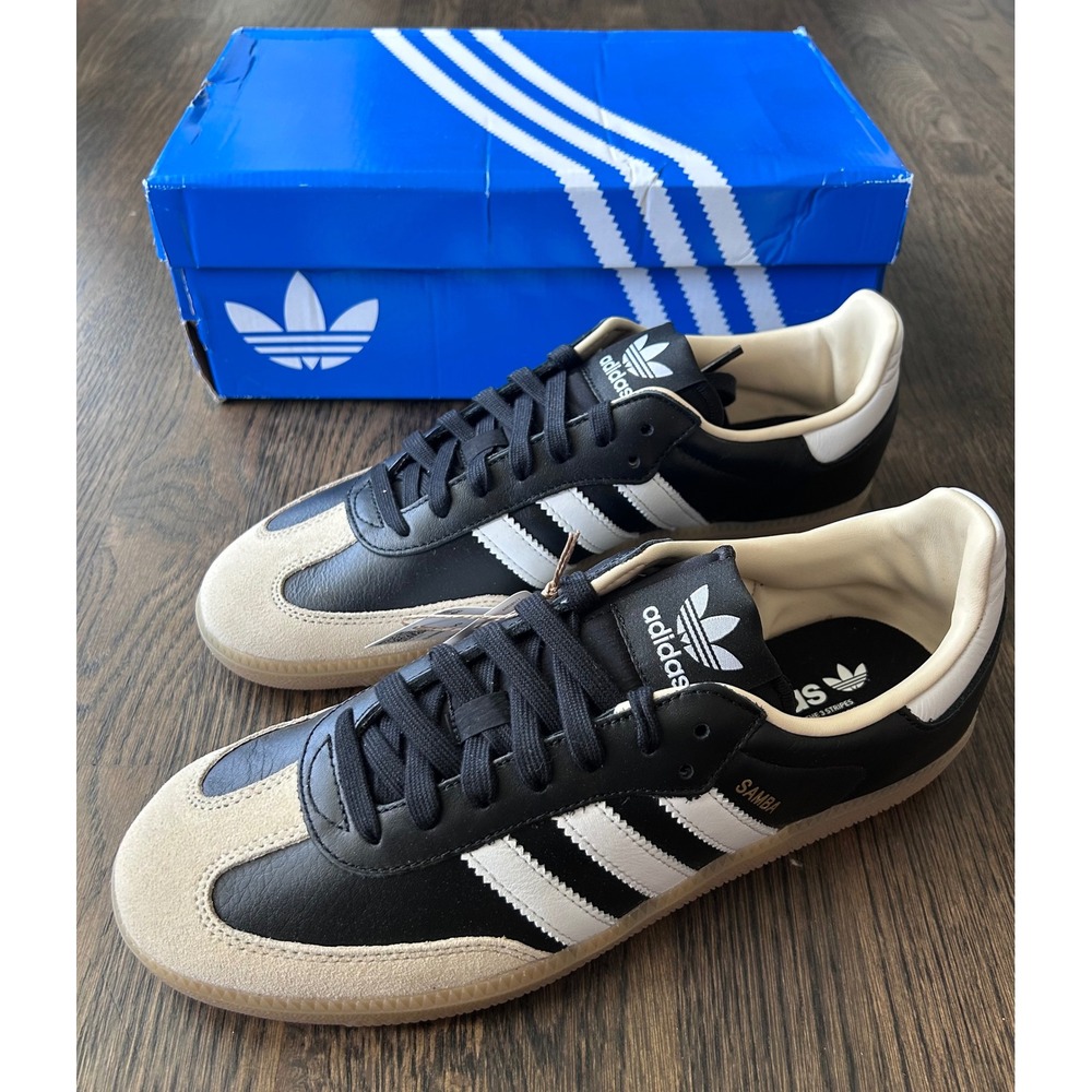 Adidas Samba OG Core Black White Gum Mens Size 9 Sneakers JS3832 Size 9 NEW